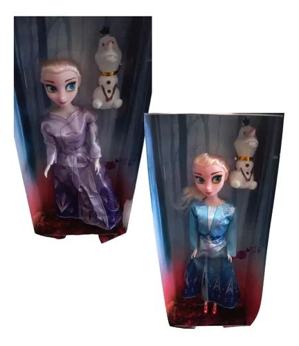 Mu Eca Frozen X Con Sonido Elsa O Anna Cm Articulada Mercadolibre