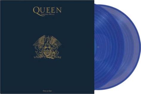 Queen Greatest Hits Ii Blue Vinyl Sealed Uk 2 Lp Vinyl Record Set