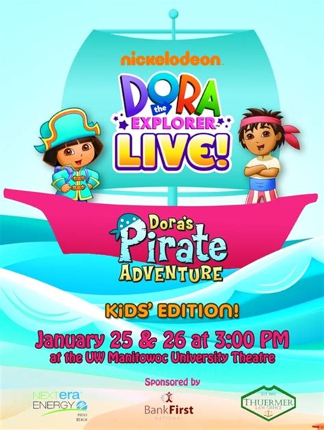 Dora The Explorer Live! Dora's Pirate Adventure at Dare to Dream ...