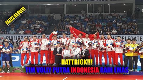 EEEZZZYYY BRO HATTRICK INDONESIA RAIH EMAS CABOR VOLLY PUTRAGACOR