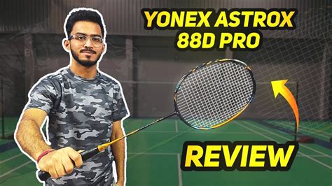 Review Yonex Astrox D Pro Badminton Racket Test Trial Smash