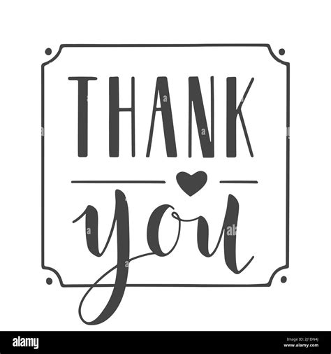 Thank You Black And White Printable