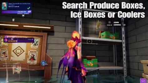 Search Produce Boxes Ice Boxes Or Coolers Fortnite Week 8 Weekly