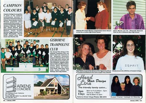 Campion Colours Gisborne Photo News Vol January