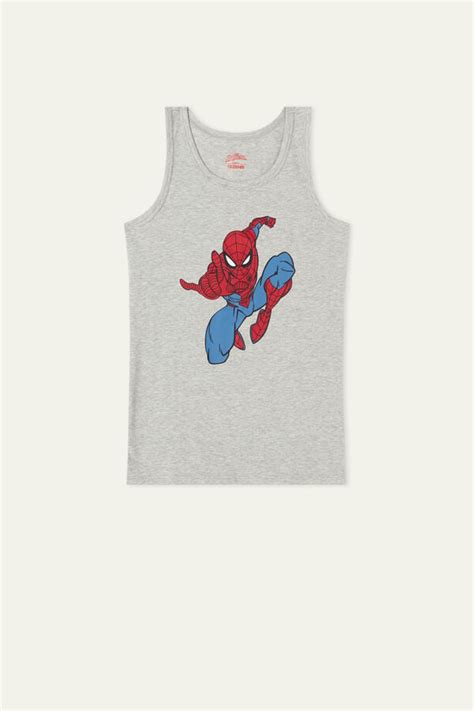 Boys Spider Man Tank Top Tezenis
