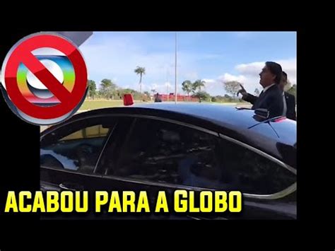 Bolsonaro não assisto a globo YouTube