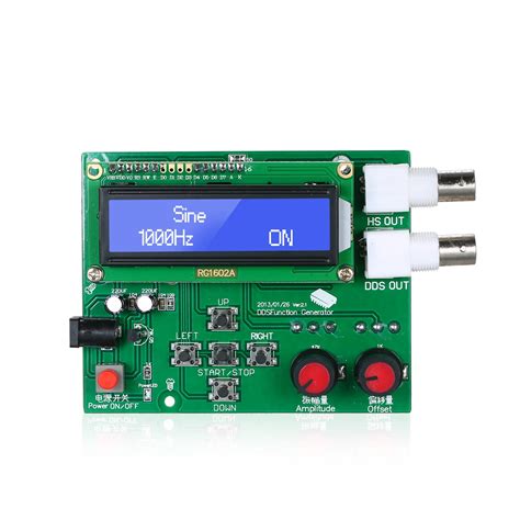 Dds Function Signal Generator Module Sine Square Triangle Sawtooth Wave