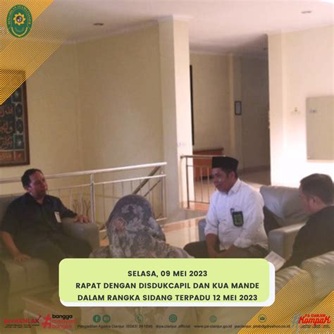 RAPAT DENGAN DISDUKCAPIL DAN KUA MANDE