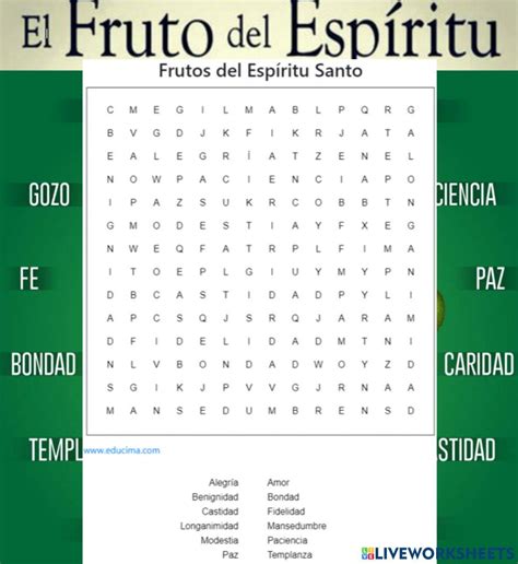 1612131 Los Frutos Del Espíritu Santo Rupi