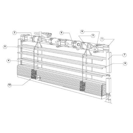 Brise Soleil Orientable Sur Mesure Extérieur BSO