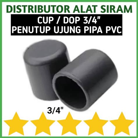 Jual CAP DOP 3 4 INCH PVC AW PLUG FITTING PENUTUP PIPA PVC 3 4 RUCIKA