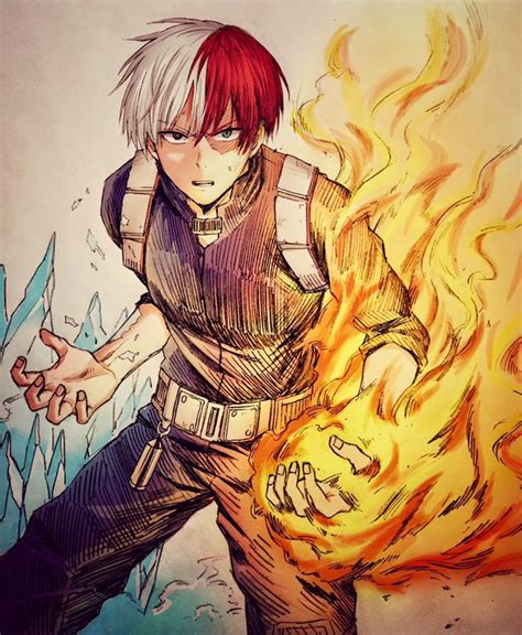 Todoroki Shouto Shōto Todoroki Boku No Hero Academia Image By