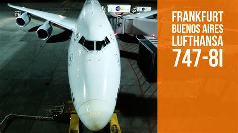 Frankfurt Buenos Aires Lufthansa Youtube