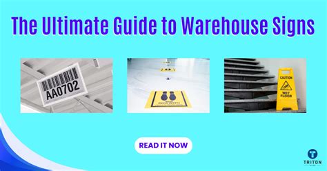 The Ultimate Guide To Warehouse Signs