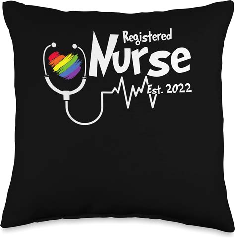 Amazon Nurse Rainbow Flag Lgbt Lgbtq Gay Lesbian Bi Pride Est