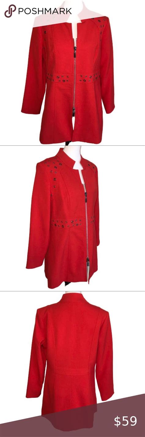 Linea Domani Limited Edition Grommet Jacket 12 Clothes Design Line