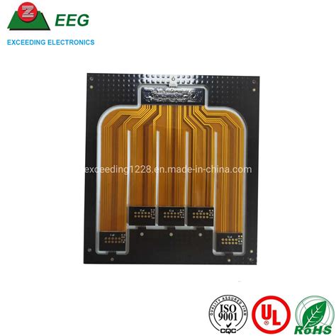 Fpc With Enig And Mil Space Rigid Flex Pcb China Rigid Flex Pcb