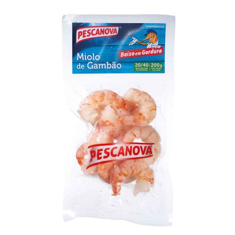 Miolo de Gambão 20 40 Ultracongelado Pescanova emb 200 gr