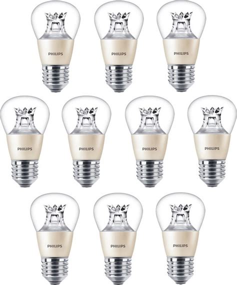 Stuks Philips Led Kogellamp E W Lm Helder Dimtone