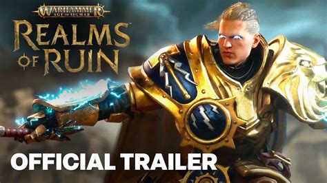 Warhammer Age Of Sigmar Realms Of Ruin Official Announcement Trailer