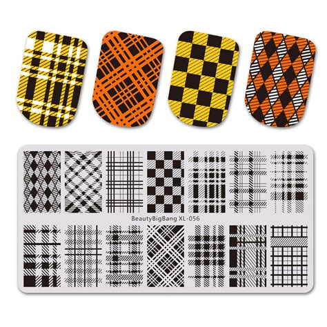 Geometric Nail Stamp Templates | matnahanquoc