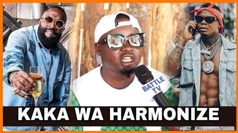 KAKA WA HARMONIZE AWEKA WAZI KOLABO YA RICK ROSS FT HARMONIZE WIMBO