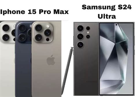 Perbandingan Samsung Galaxy S24 Ultra Dan Apple IPhone 15 Pro Max