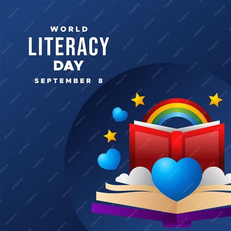 Premium Vector World Literacy Day Image Vector