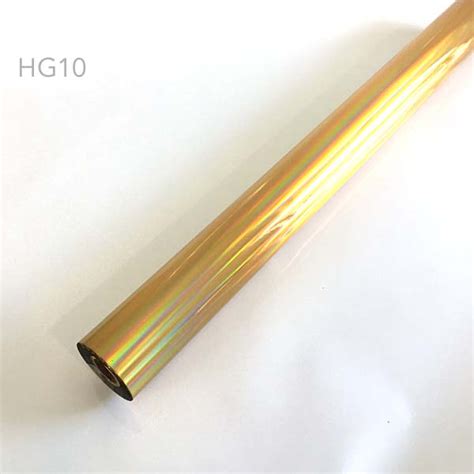 Holographic Gold Foil Rainbow Laser Hot Stamping Foil Buy At Gold Leaf NZ
