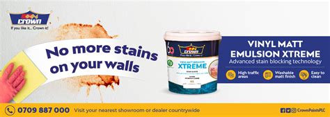 Crown Paints Kenya Plc Kenyas 1 Paint Manufacturing Company