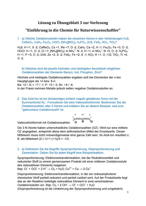 Uebungsblatt 4 Loesung Lˆsung zu bungsblatt 3 zur Vorlesung Einf