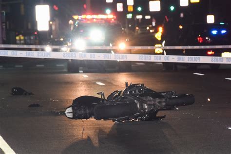 Motorcyclist Pedestrian In Critical Condition After Nyc Collision