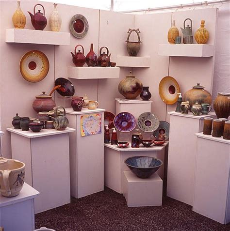 Pin By Craft Professional On Craft Display Ideas Pottery Booth