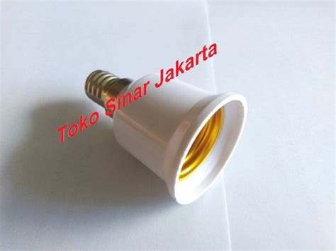 Jual Adaptor Adapter Konverter Converter Fitting Lampu E Ke E Di