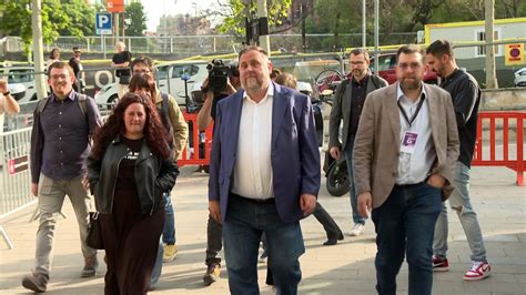 Junqueras Se Postula Para Seguir Al Frente De Erc Pero Buscar El Aval