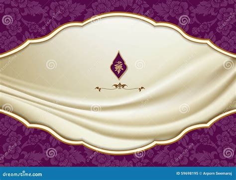 Asian Traditional Art Design Vector Thai Traditional Design Stock