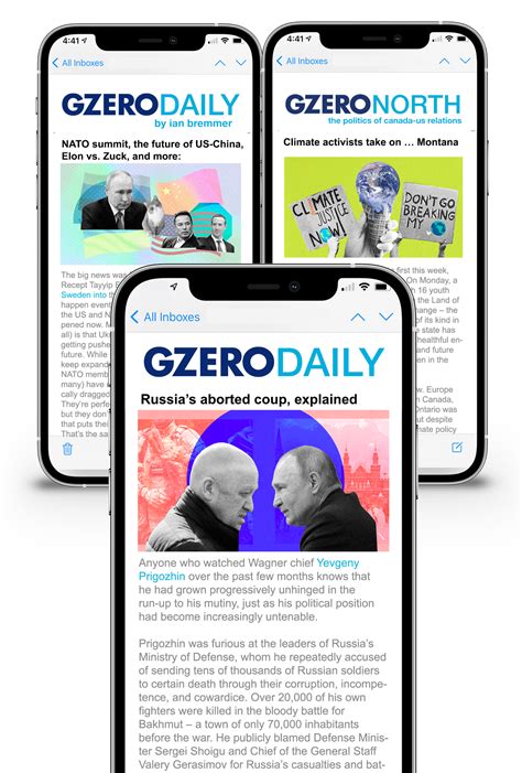 Gzero Media Sign Up Now For Gzero Daily The Newsletter For Anyone Interested In Global Politics