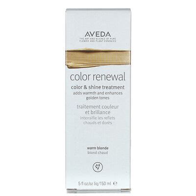 Aveda Color Renewal Color Shine Treatment WARM BLONDE 5oz 150ml NEW