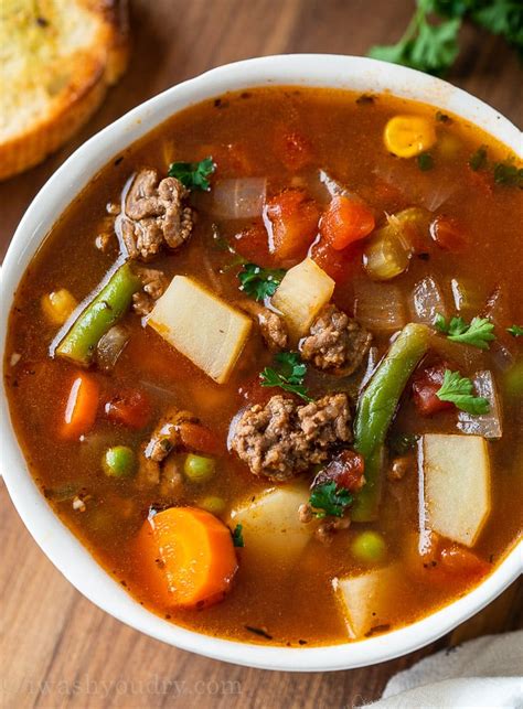 30 Hearty Ground Beef Soup Recipes For Cozy Evenings Happy Muncher