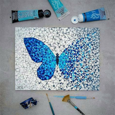 Ilk Kelebek Tablom Butterfly Art Painting Butterfly Butterfly Art