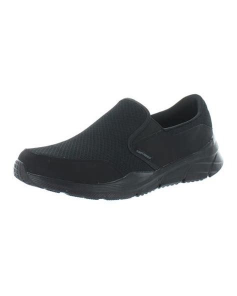 Skechers Equalizer 4 0 Persisting Relaxed Fit Memory Foam Walking Shoes In Black For Men Lyst