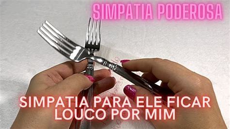 SIMPATIA PARA ELE FICAR LOUCO POR MIM FACIL E RAPIDO PARA AMARRAR VC