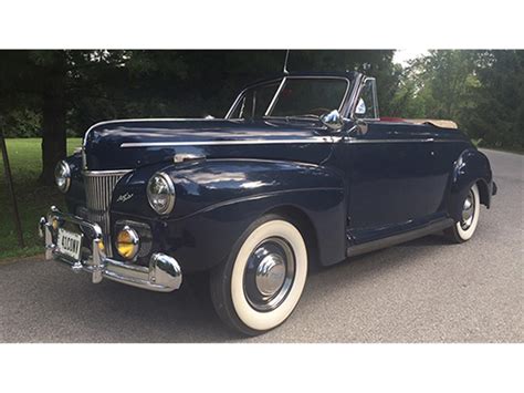 1941 Ford Super Deluxe Convertible Club Coupe For Sale Classiccars