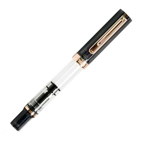 Twsbi ECO Rose Gold Dolma Kalem Smoke Medium