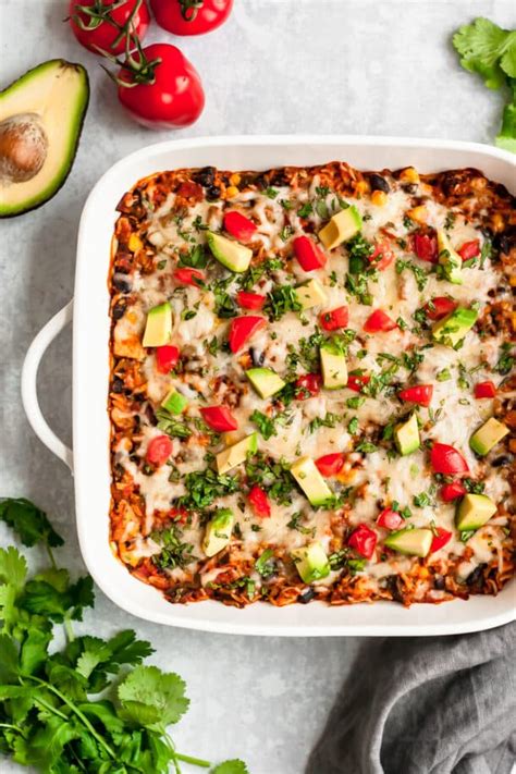 Healthy Chicken Enchilada Casserole Kims Cravings