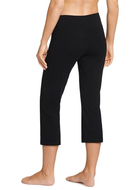 Jockey Women S Cotton Stretch Slim Flare Capri Ebay