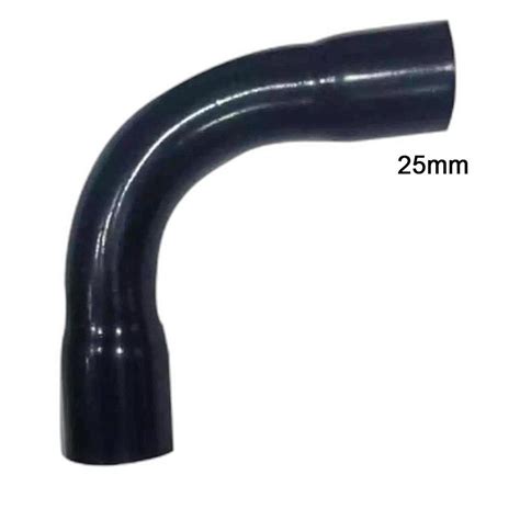 Degree Female Mm Black Pvc Conduit Pipe Bend At Piece In New