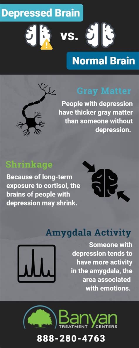 Depressed Brain vs. Normal Brain | Mental Health Blog