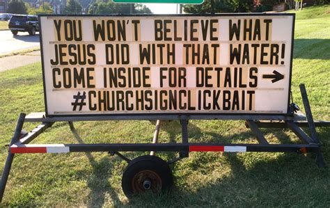 22 Ridiculously Funny Church Signs Guaranteed To Make You Chuckle Artofit