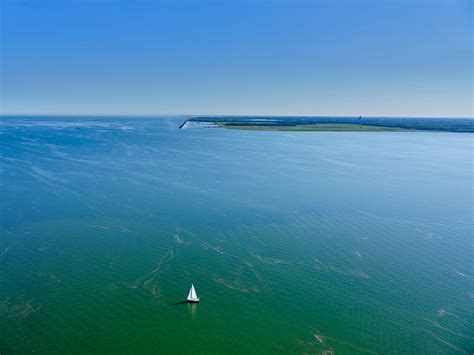 Luchtfoto IJsselmeer Siebe Swart